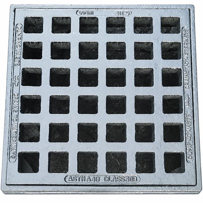 Manhole Covers Square Grate (ASTM A48)
