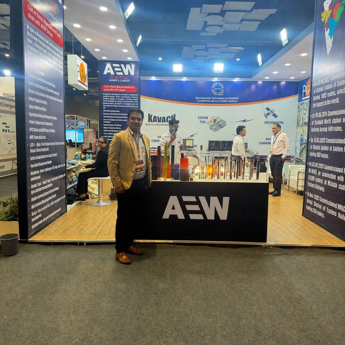 AEW Engineering Works Ltd. at the IRSE Convention & Exhibition 2026
