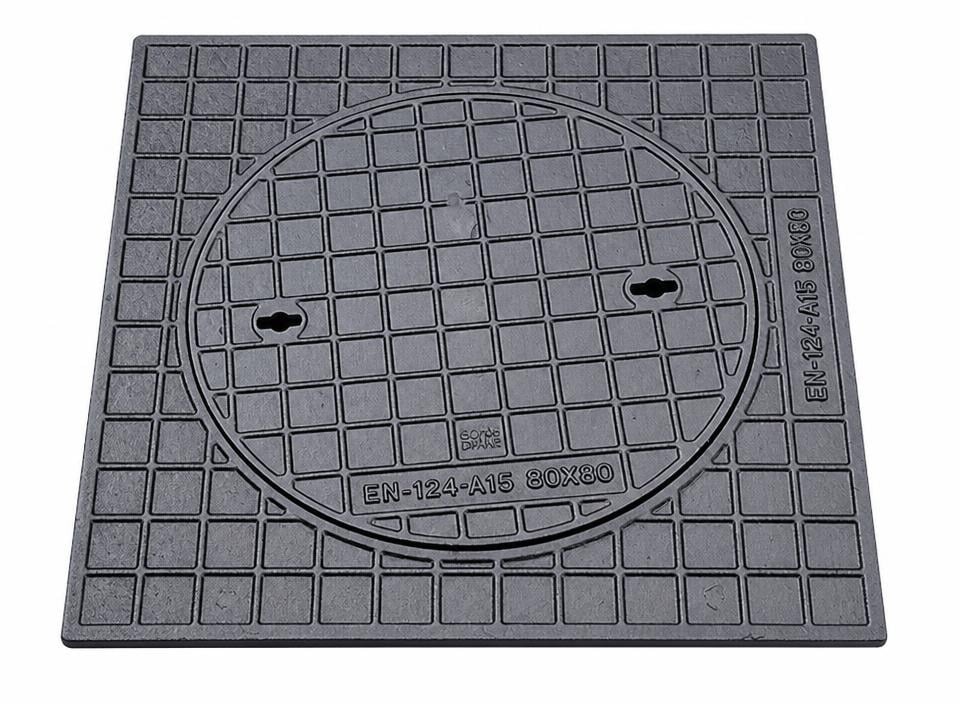 Manhole Covers EN 124 A15 Square Cover