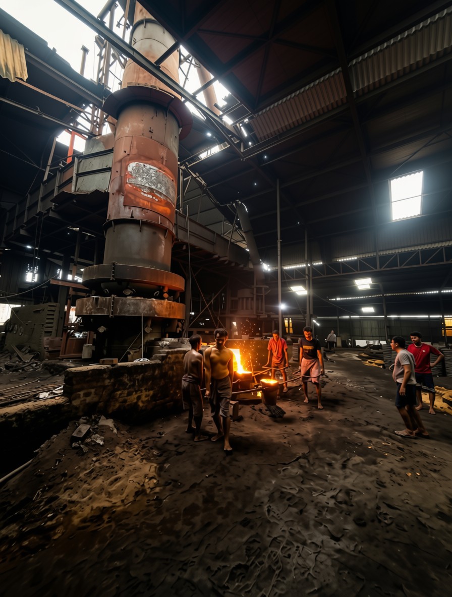 SRM casting molding line