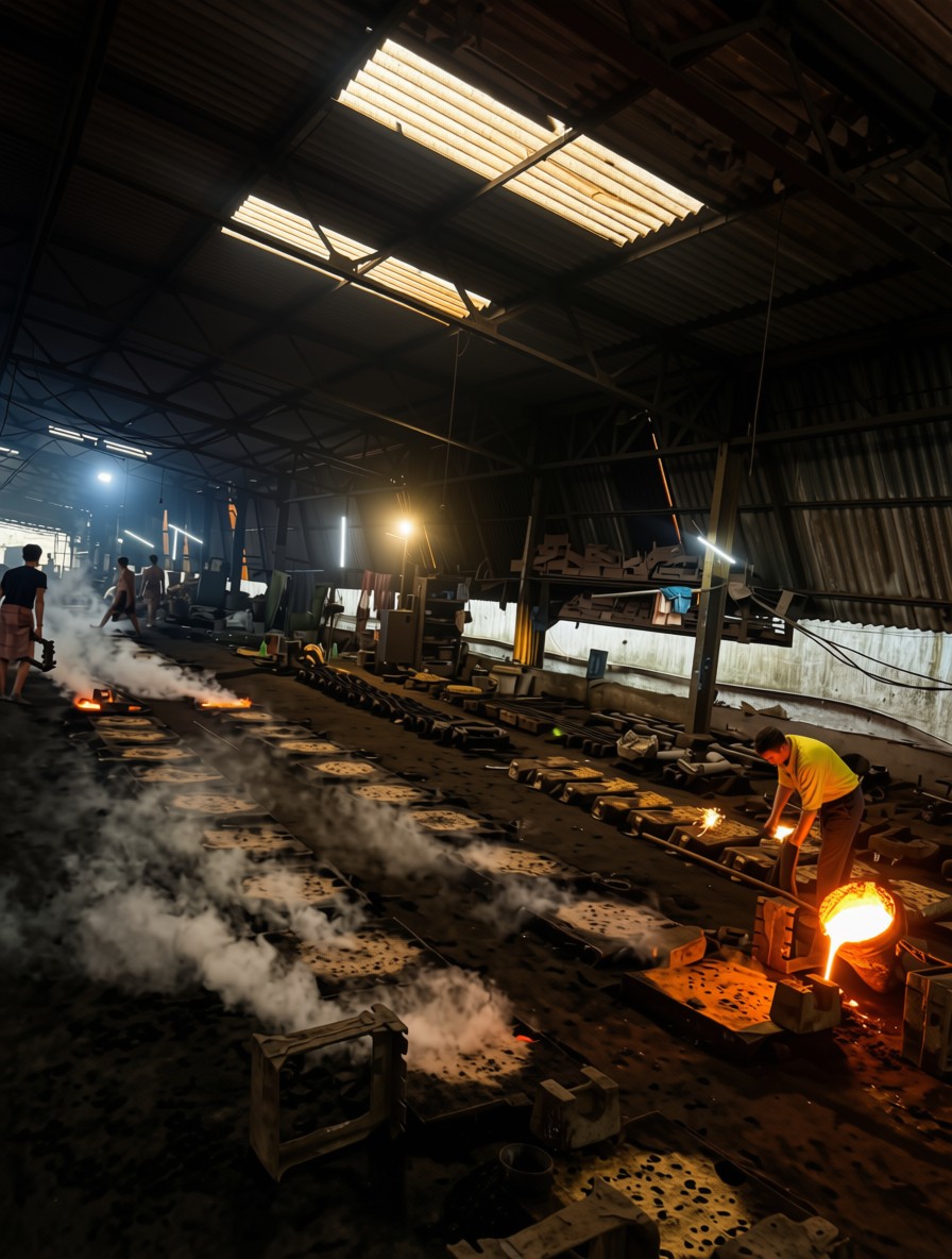 SRM casting molding line